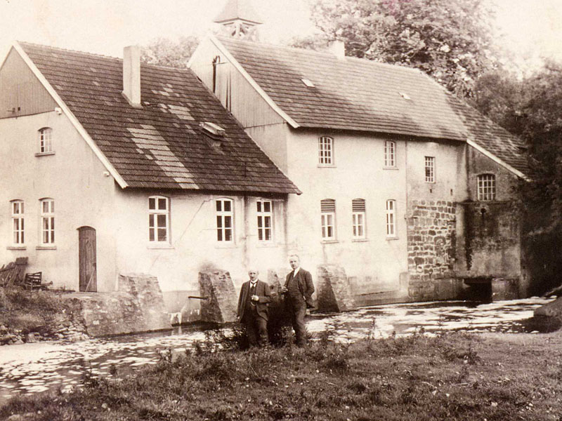 Schlossmühle Velen - historische Ansicht