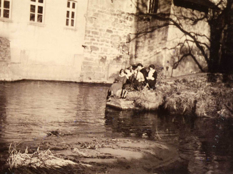 Schlossmühle Velen - Sonntagsausflug in den 50er Jahren